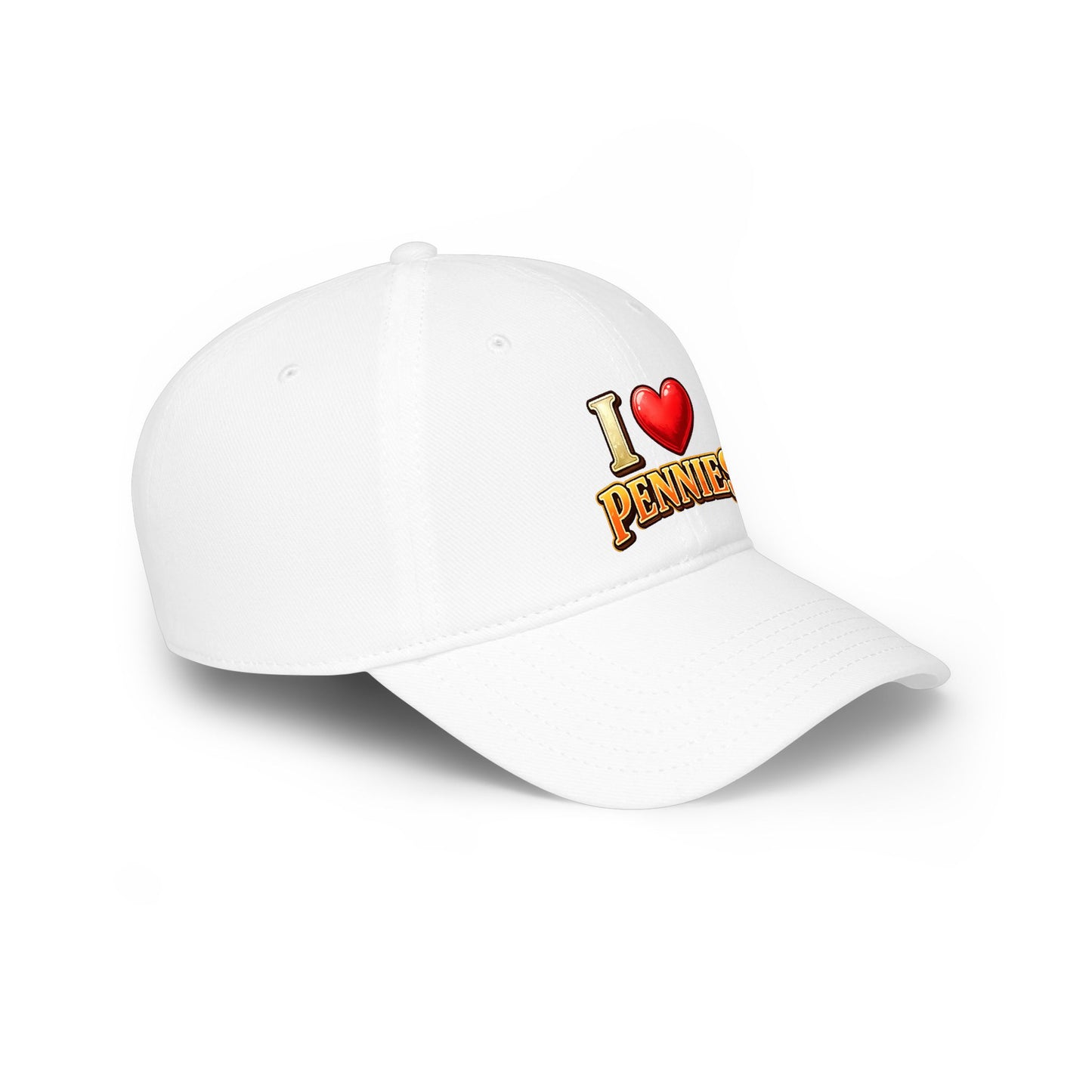 I Heart Pennies — Baseball Cap