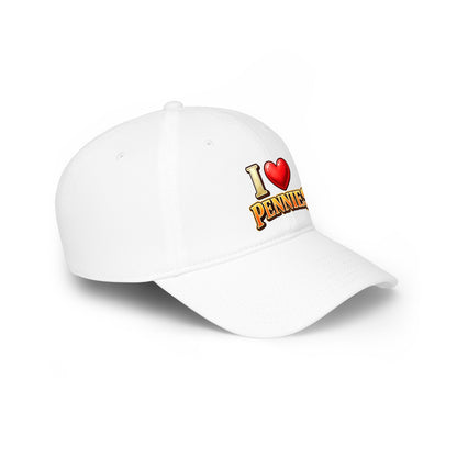 I Heart Pennies — Baseball Cap