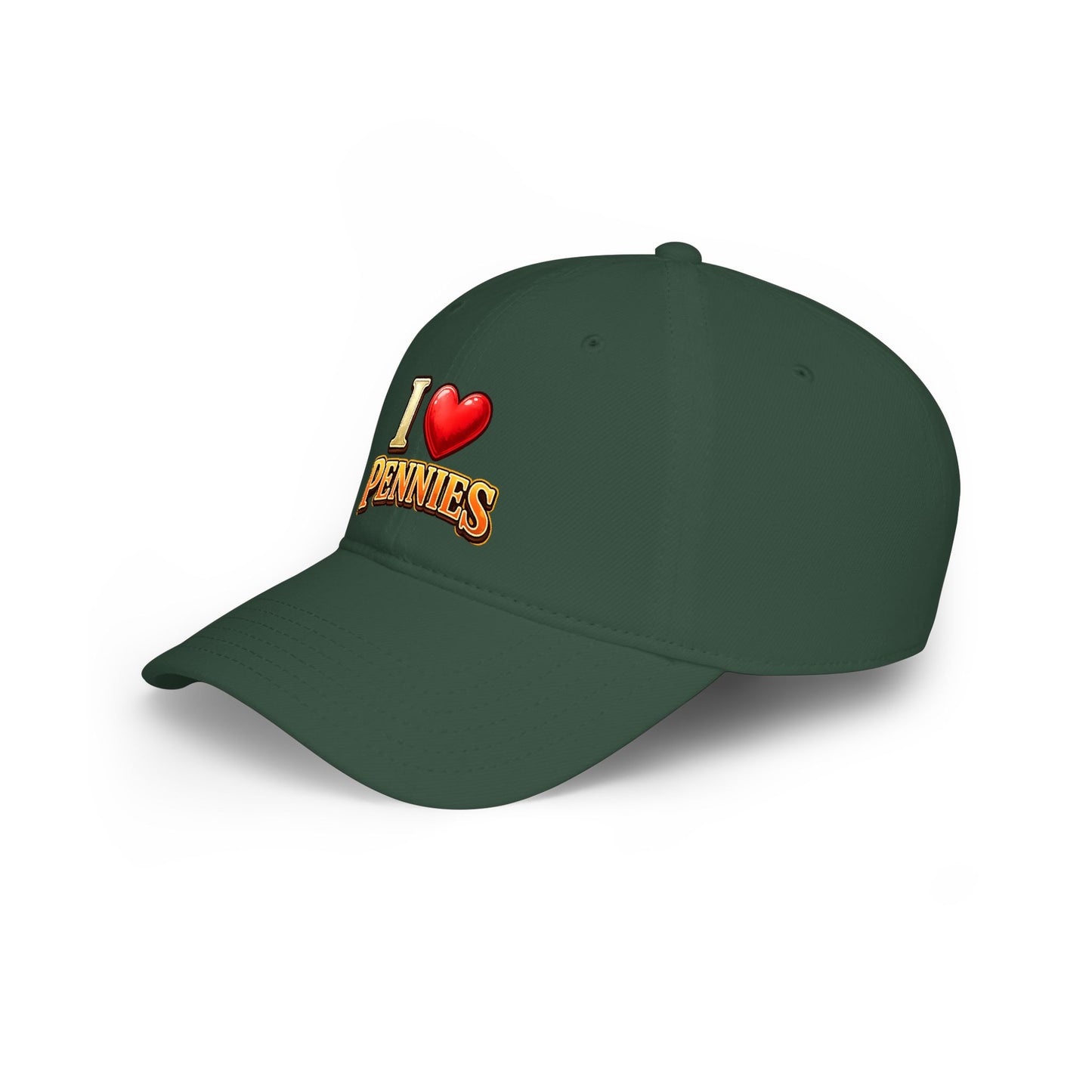 I Heart Pennies — Baseball Cap