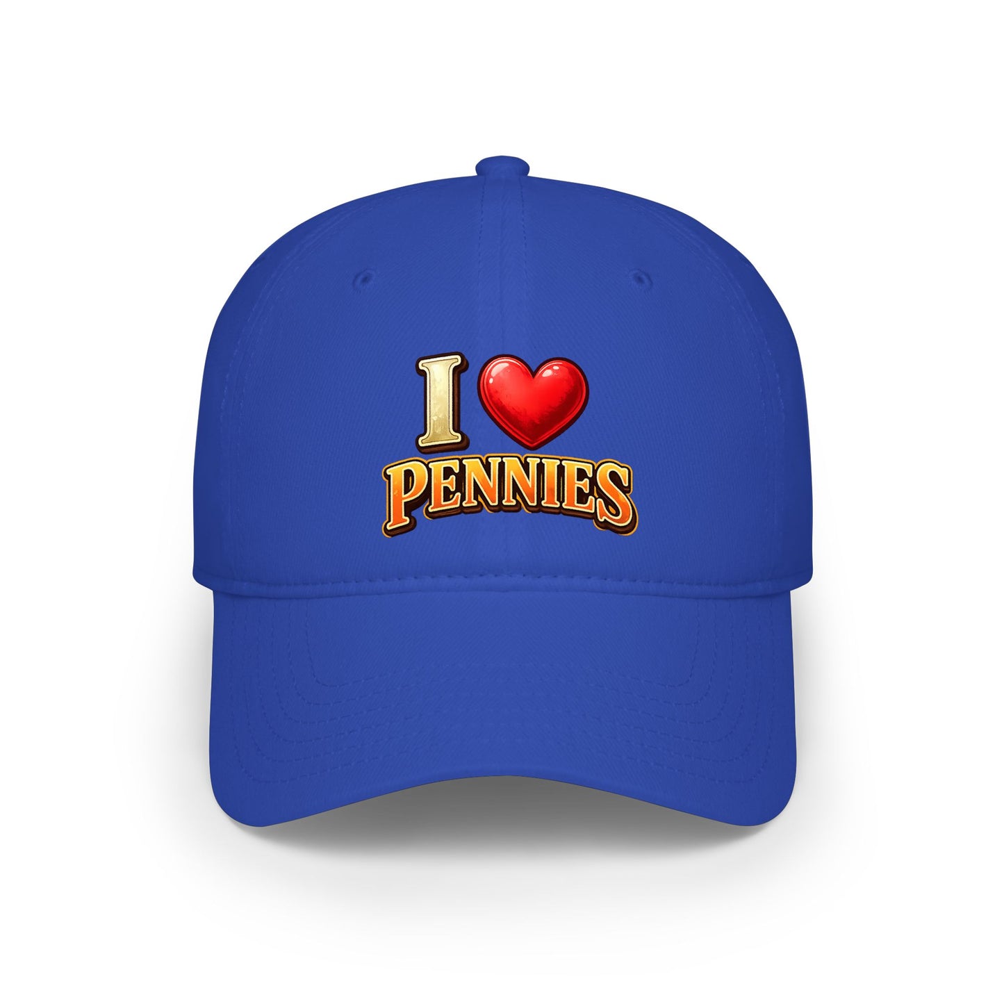 I Heart Pennies — Baseball Cap