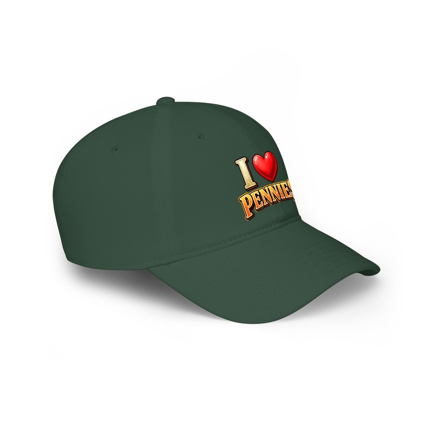 I Heart Pennies — Baseball Cap
